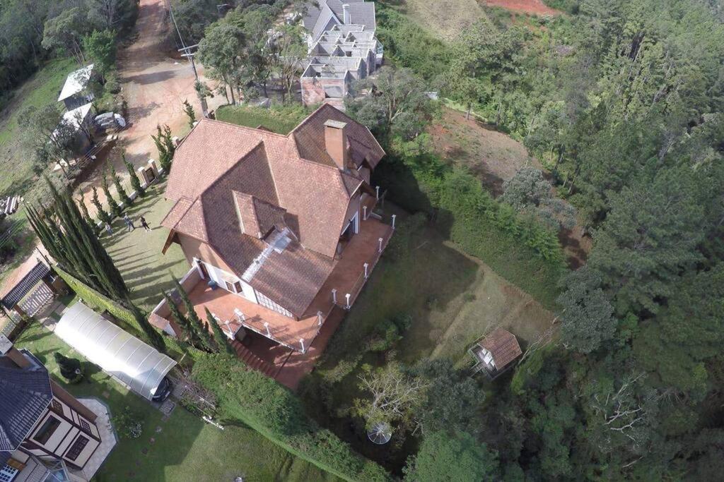 Casa E Vista Privilegiadas No Alto Do Capivari Campos do Jordão Buitenkant foto